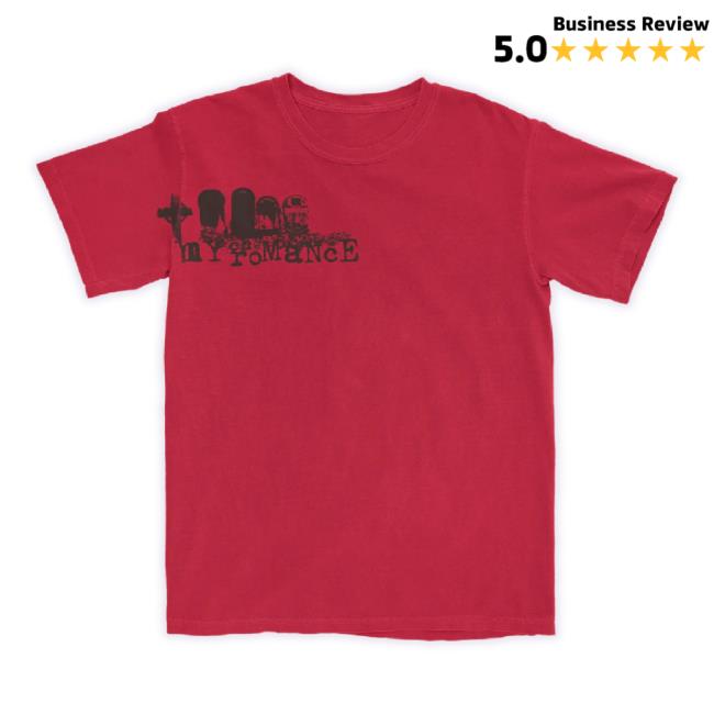 Official My Chemical Romance Merch Store Cemetary T-Shirt Mychemicalromance Shop