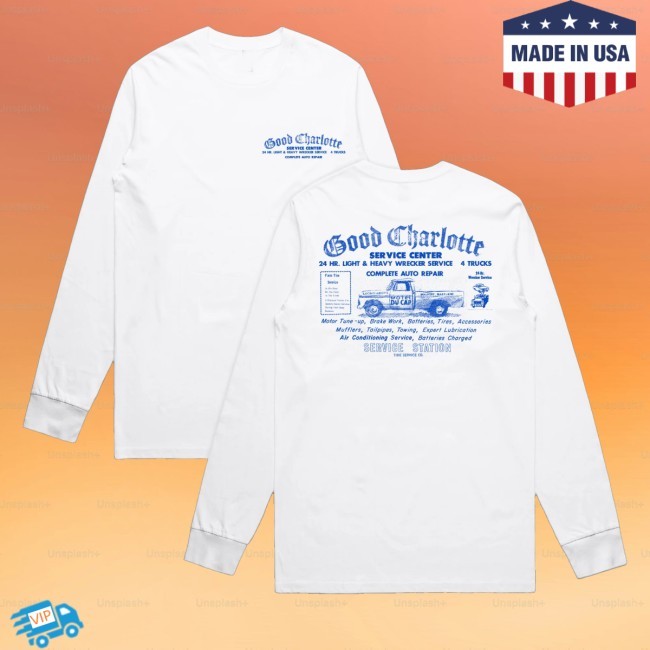 Good Charlotte Merch Store Motel Du Cap Service Center Pickup Shirts