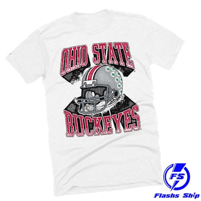 Official Youngstown Clothing Co Merch Ohio State Buckeyes Vintage Helmet Crewneck Sweatshirt