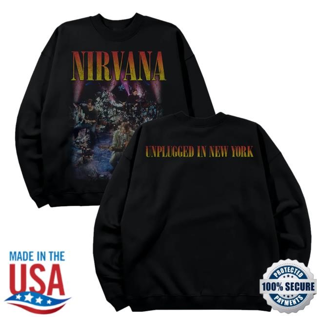 Unplugged In New York 30Th Anniversary Crewneck Sweatshirt