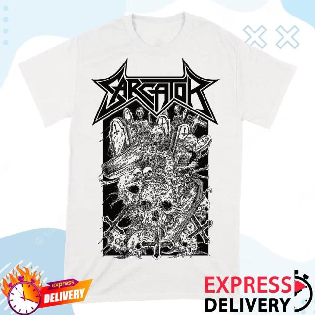 Official Tnor Merch Sarcator - Visions Of Purgatory Short Sleeve Tee