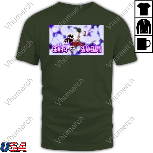 Monkey D Luffy Gear 4 Snakeman Tee One Piece