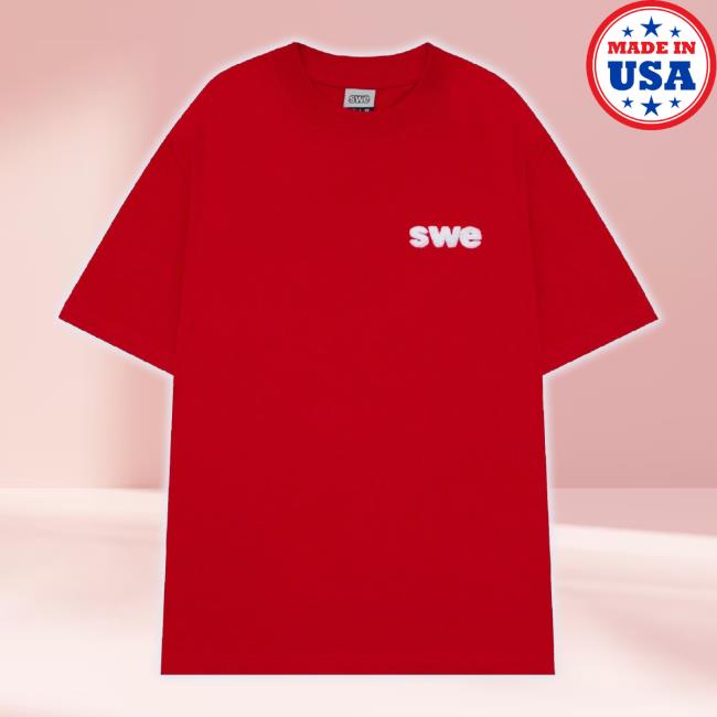 Official Swe Merch Store Swe Kid Sweater - Red Swe Shop