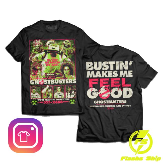 Original Halftone Horror Merch Store Ghostbusters Sweater Halftonehorror Shop