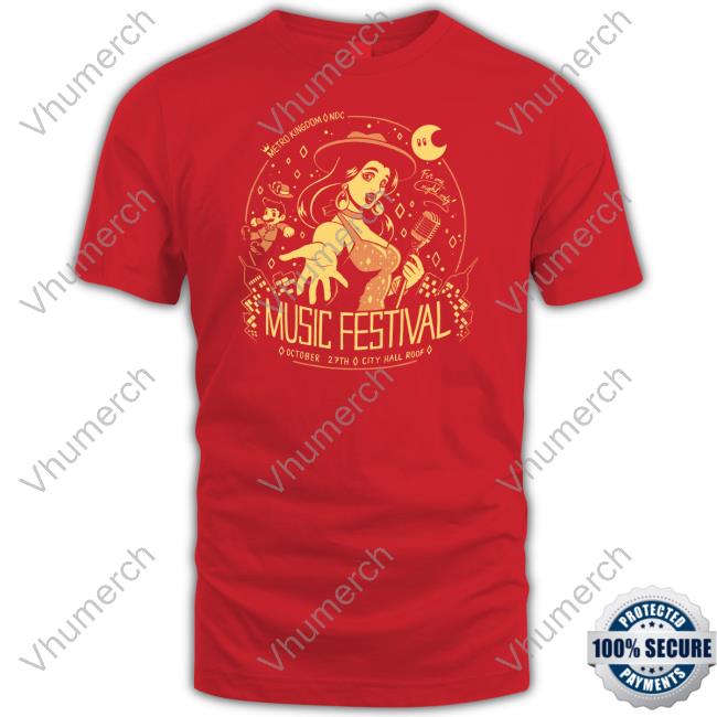 For One Night Only Music Festival Shirt Theyetee