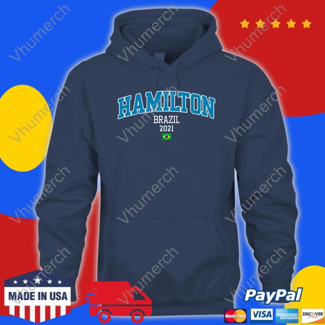 Hamilton Brazil 2021 Bandeiras Shirt