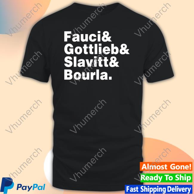 Alex Berenson Fauci Gottlieb Slavitt Bourla Long Sleeve T-Shirt