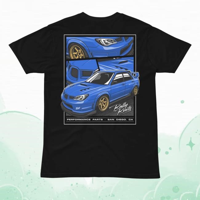Official Throtl Merch Throtl Sti Rally Roots Short Sleeve Shirts
