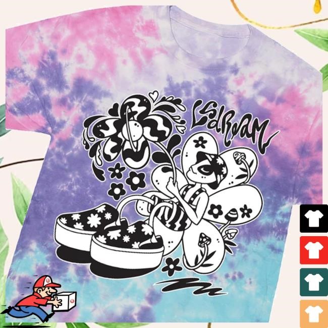 Lszee Merch Store Lsdream Intergalactic Bloom Hooded Sweatshirt