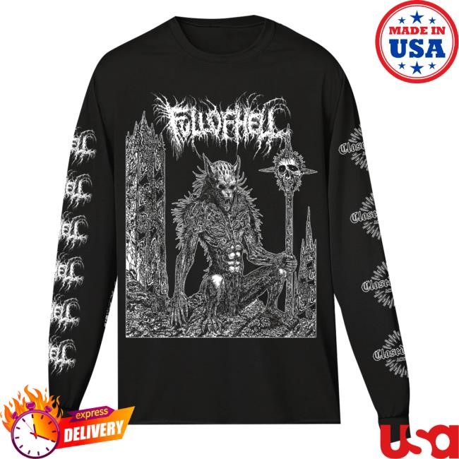 Holymountainprinting Store Full Of Hell Wolf Man New Shirt