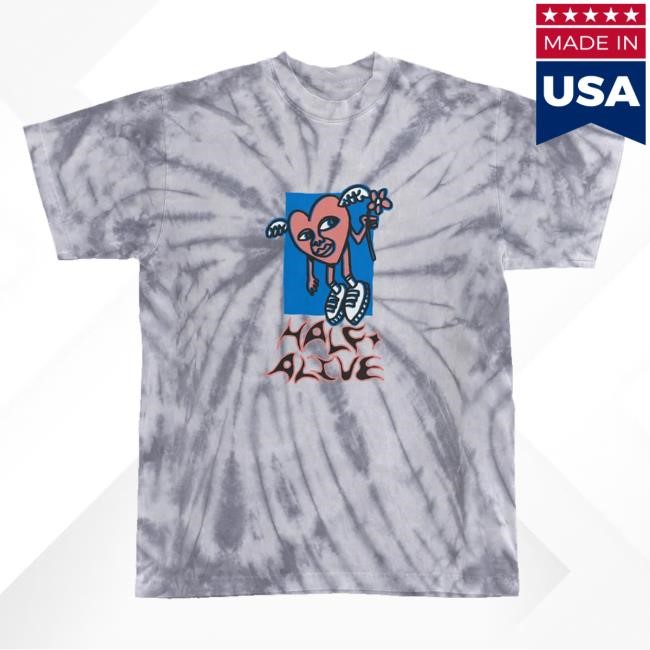 Half Alive Merch Flying Angel Dye Ls Tee