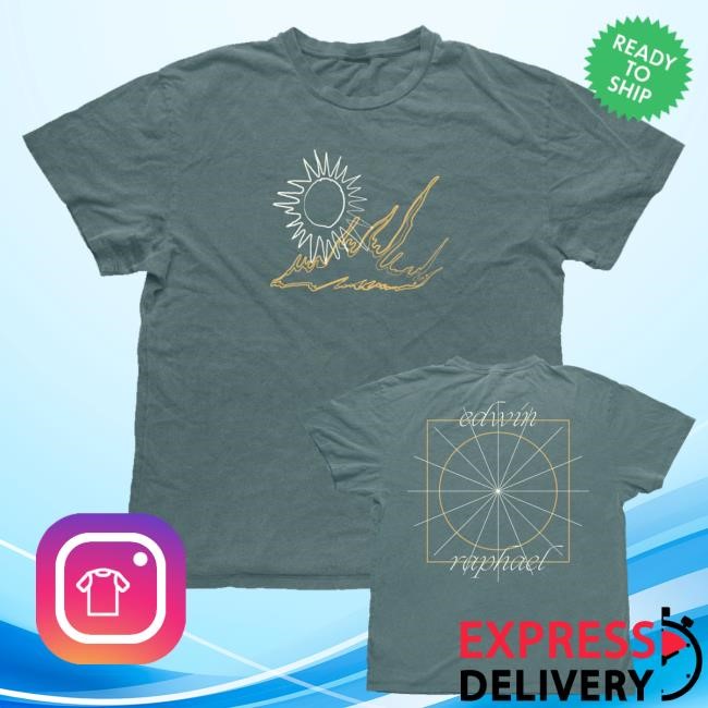 Official Edwin Raphael Merch Shop Store Warm Terracotta Sun Dial Long Sleeve Shirt