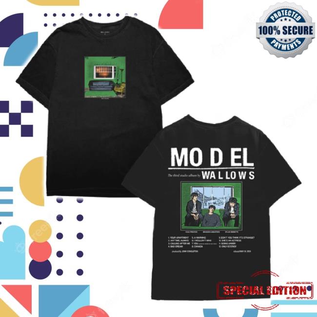 Trending Wallows Music Merch Store Wallows Model Tracklist Long Sleeve Tee Wallowsmusic Shop