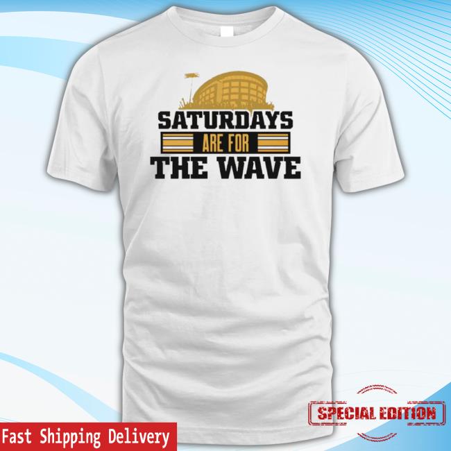 Saturdays Are For The Wave Iowa Hawkeyes Football T Shirt