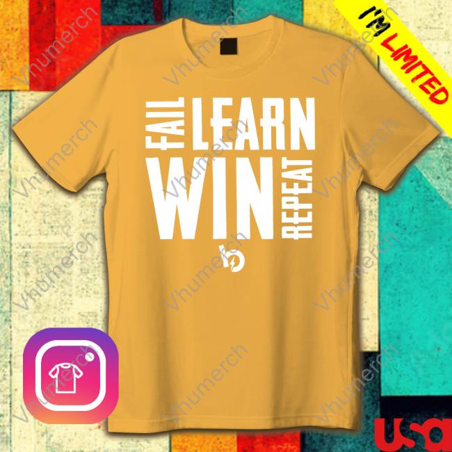 Trevorbauer Fail, Learn, Win, Repeat Hoodie