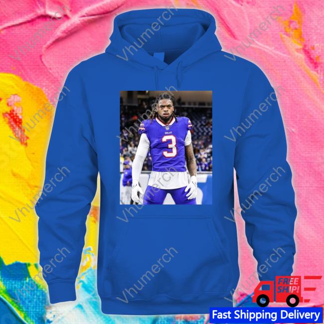 Wr Deebo Samuel Wearing Bills' Damar Hamlin Tee