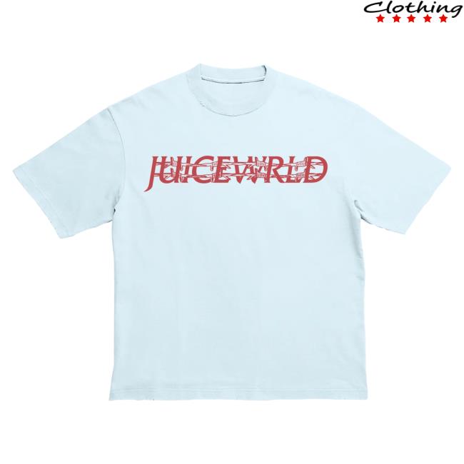 Official 999 Club Juice Wrld Merch Store 999 Barbed Wire Sweater Light Blue 999Club Clothing JuiceWrld