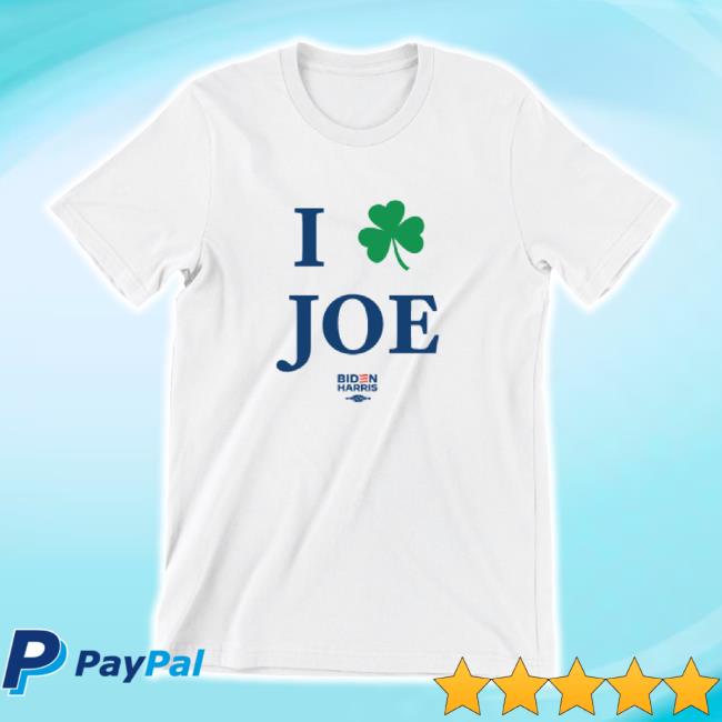 Trending Joebiden Merch Store Shamrock Joe Unisex White Tee Joebiden Shop