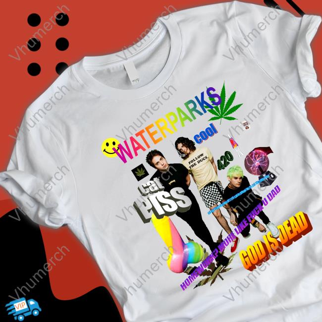 Waterparks Cool Cat Piss Homework More Like Fuck U Dad God Is Dead Hoodie Sweatshirt