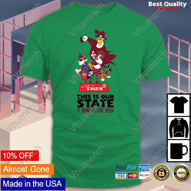 Gamecocks Tiger This Is Our State It Always Has Been Funny T Shirt