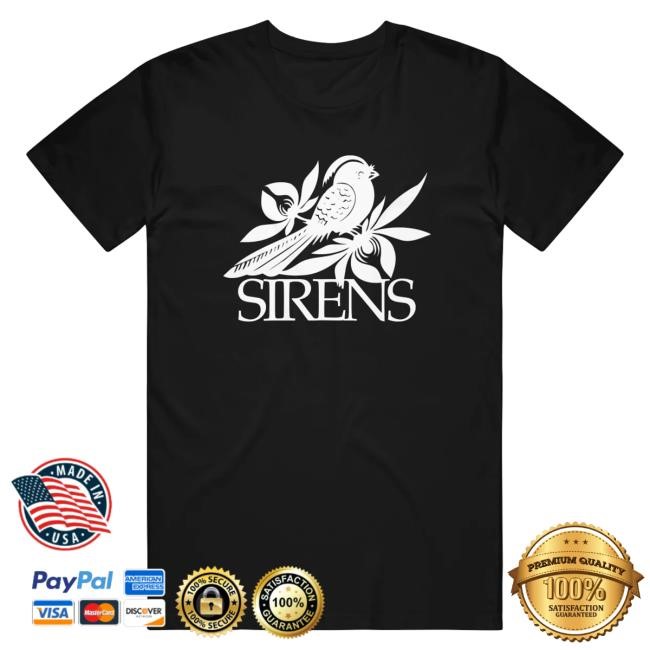 Bayside Store Merch Bird Logo Sirens Black Long Sleeve Shirt