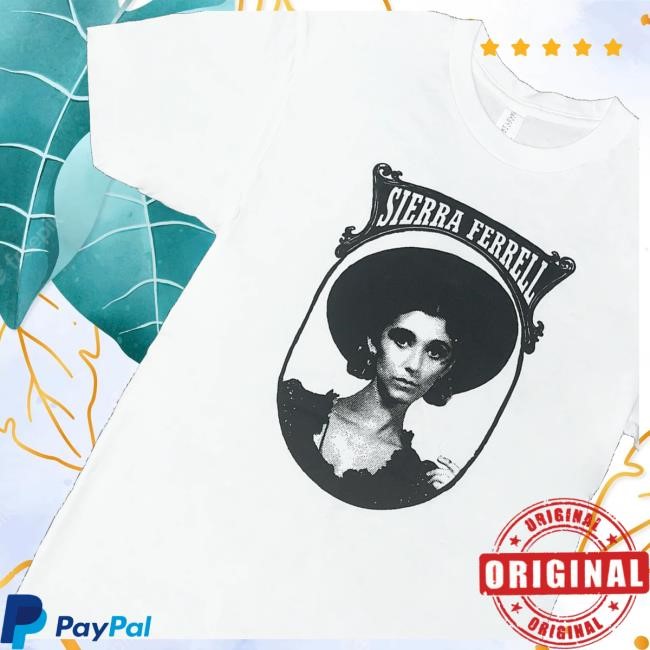 Sierra Ferrell Merch Portrait Zip Up Hooded Sweatshirt