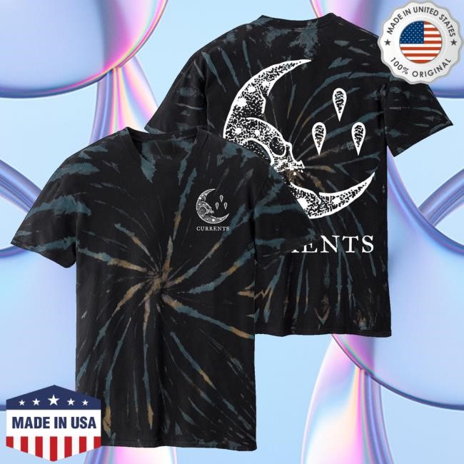 Currents Official Merch Store Currents Galaxy Moon Logo Shirts