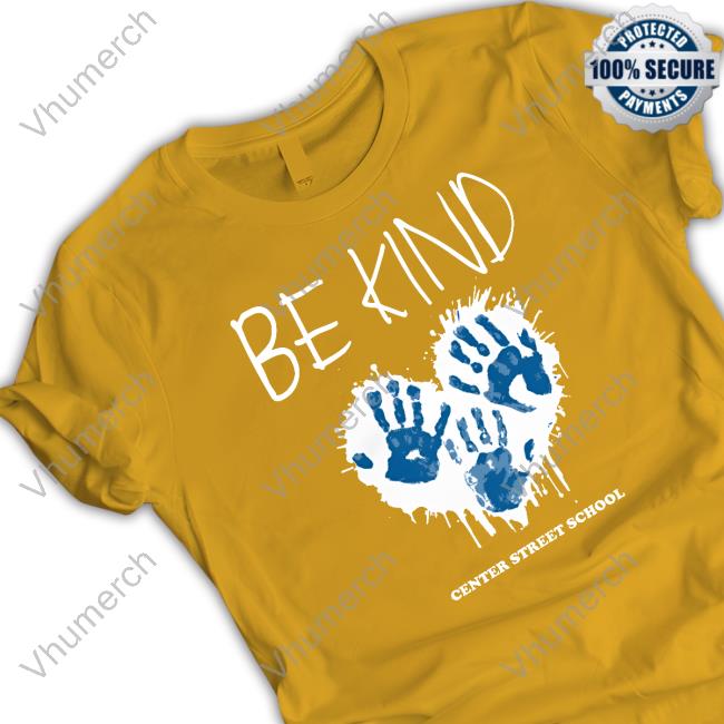 Athlete Logos Be Kind Center Street School Sweatshirt