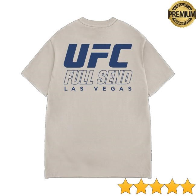 Full Send X Ufc Merch Store Ufc Noche Tee Shirt