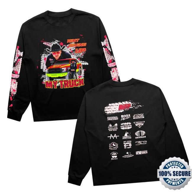 Official Planetriffraff Merch Riff Raff - My Truck Longsleeve (Black) Long Sleeve Shirt