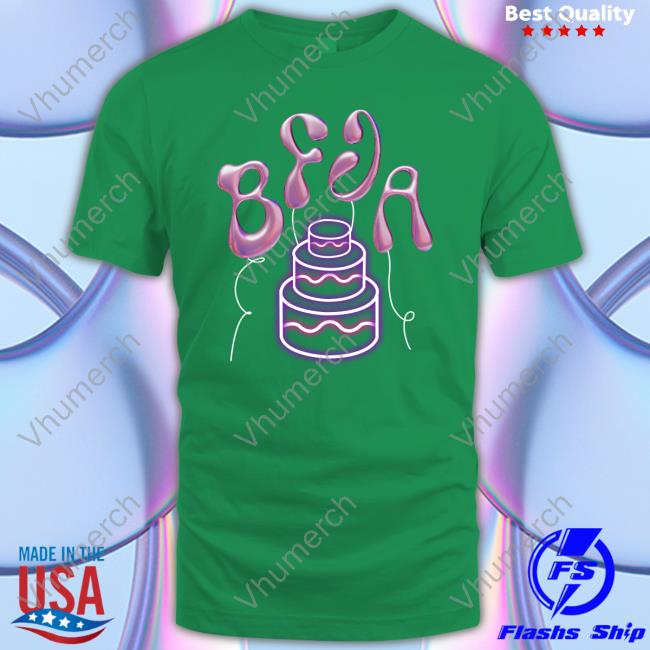 Bfja Birthday Party Cake Tee