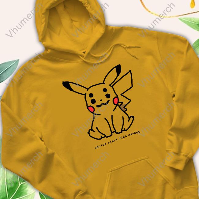Rikiprosper Cactus Plant Flea Market Pikachu Tees