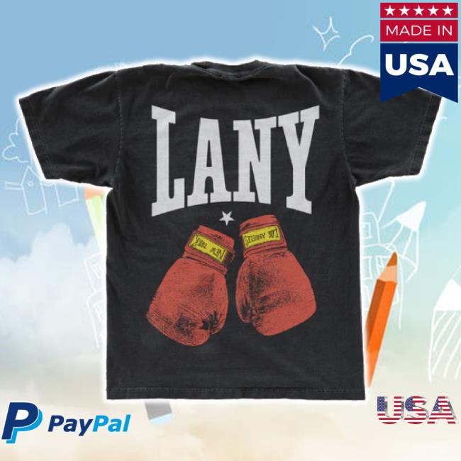 Original Love At First Fight T-Shirt Black Lany Merch Store Shop