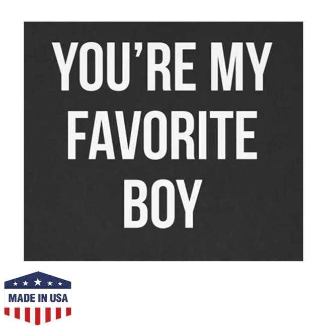 Bryce Xavier You're My Favorite Boy Black Sweaters