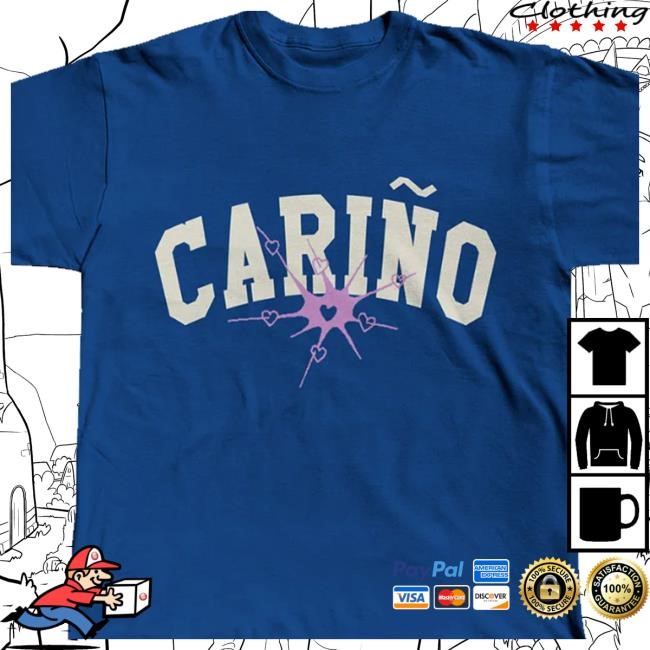 Camiseta Azul Cariño Tanto Por Hacer Tee Shirt