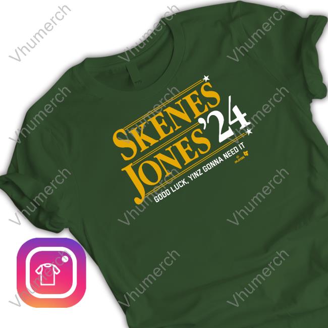 Skenes Jones '24 Good Luck Yinz Gonna Need It Tank Top
