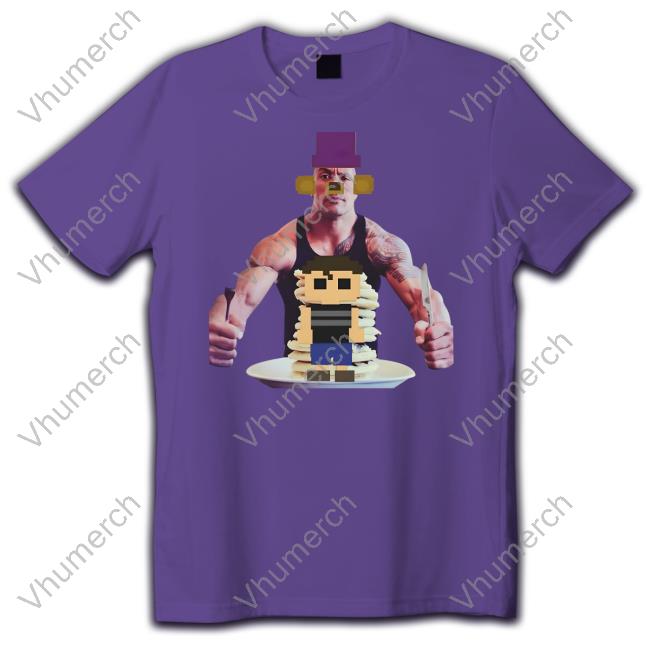 Fivenightsatfreddys Fredbear The Rock Eats The Crying Child Pancakes Hoodie