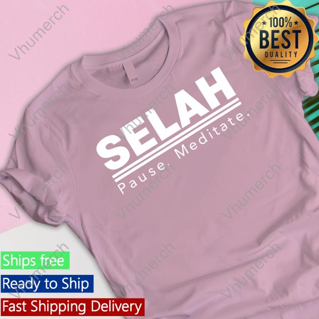Selah Pause Meditate Long Sleeve T Shirt