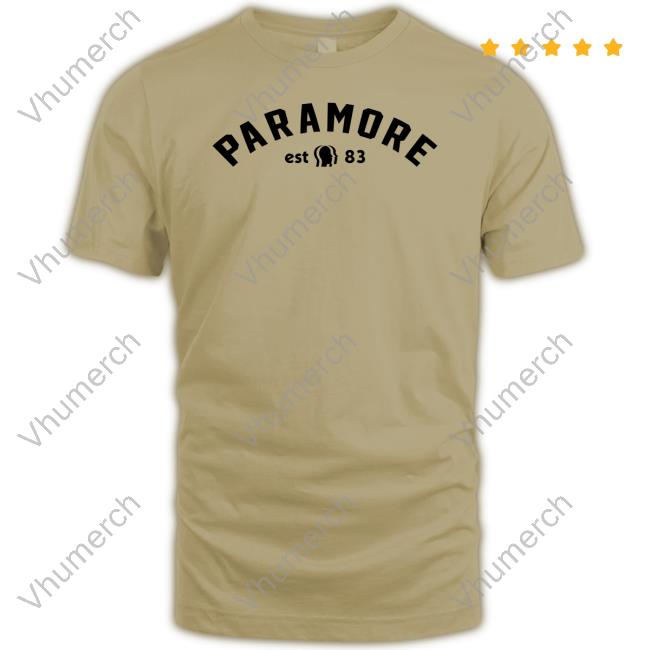 Paramore Eras Tour 2024 Paramore Est 83 Shirts