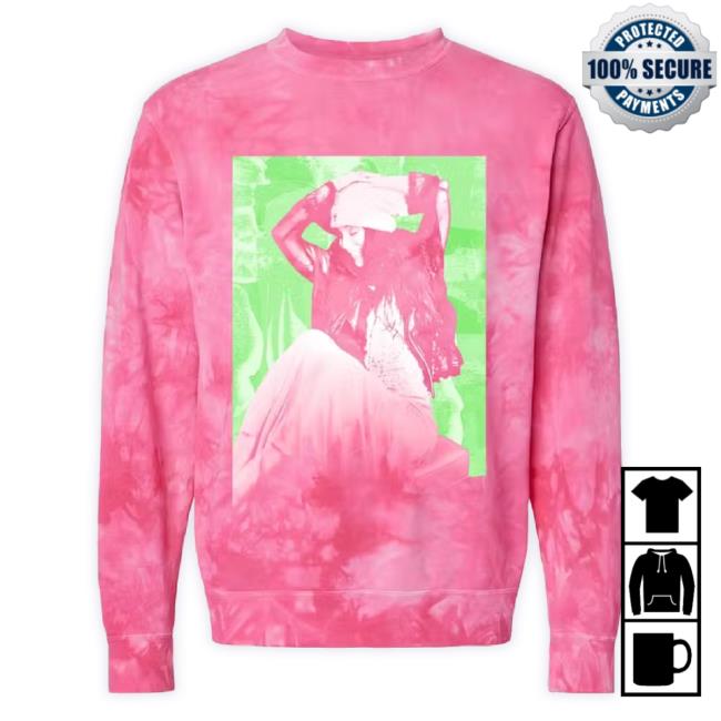 Official Merch Bar Cher Pink Tie Dye Unisex Sweatshirt Merchbar Shop