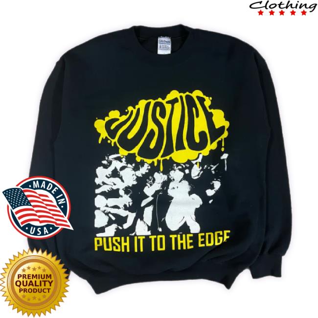 Official Jointcustodydc Shop Vintage Justice "Push It To The Edge" Shirt