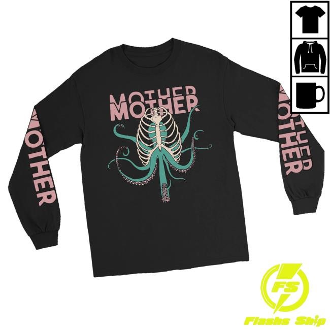 Official Mother Mother Merch Octopus Long Sleeve T-Shirt