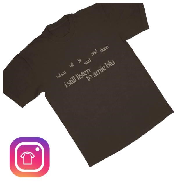 Polydor Store Uk Merch Store I Still Listen Brown New Shirt