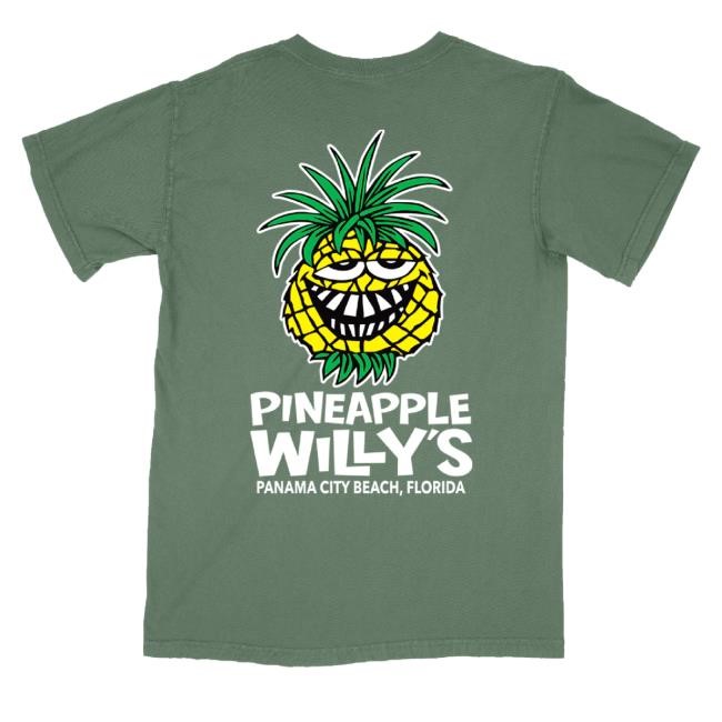 Trending Pineapple Willy's Gift Shop Sage Face New Shirt
