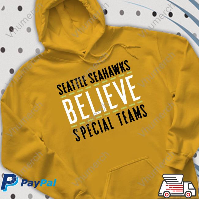 Geno Smith Wearing Seattle Seahawks Believe Special Team New Shirt Seattle Seahawks Believe Special Team Tee