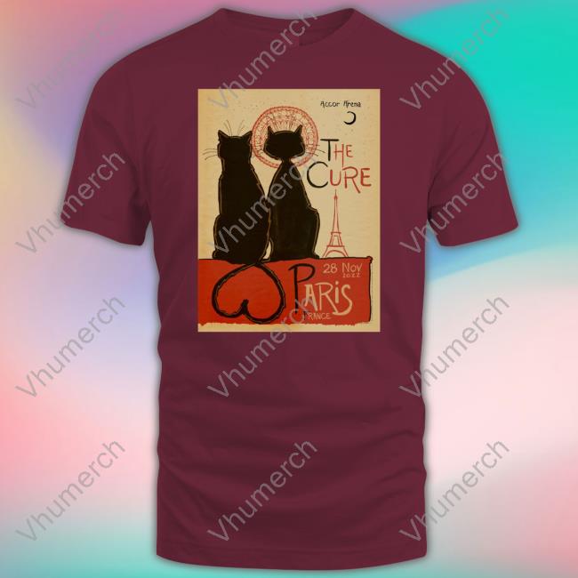 Thecure Paris Cats Shirts