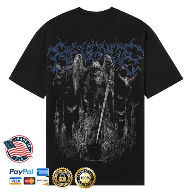 Revenge Official Merch Store Shop All Seeing Angel New Shirt Black