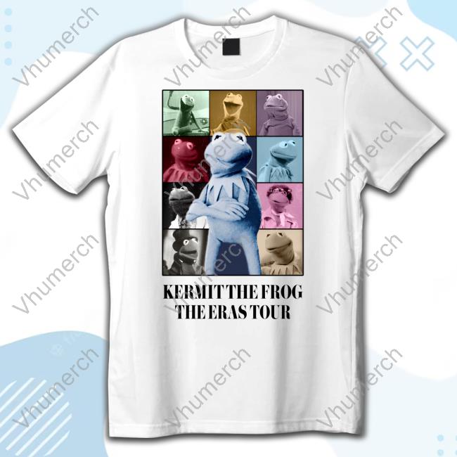 Official Kermit The Frog The Eras Tour T Shirt