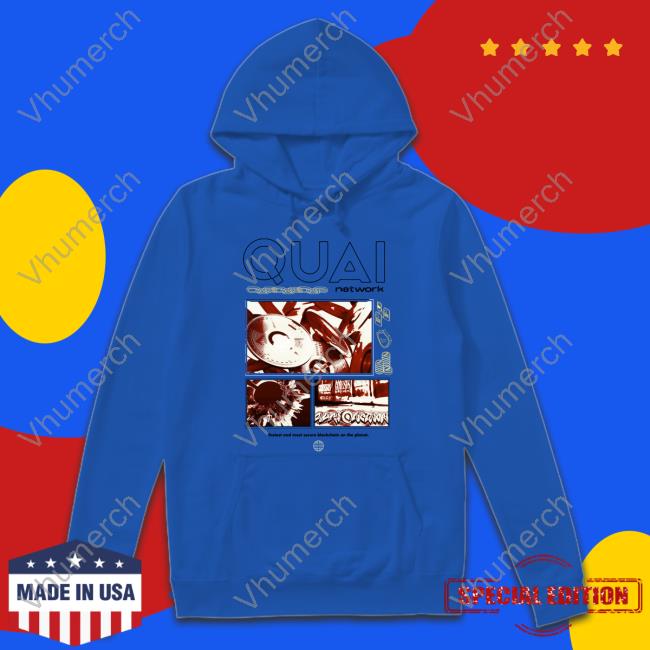 Quai Network Shirts Quai Network Fastest And Most Secure Blockchain On The Planet Hoodie