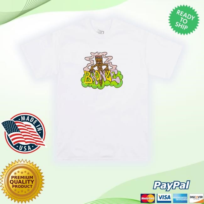 Trending Bronze Mr Blunt T-Shirt White Tee Shirt